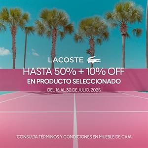 Lacoste.